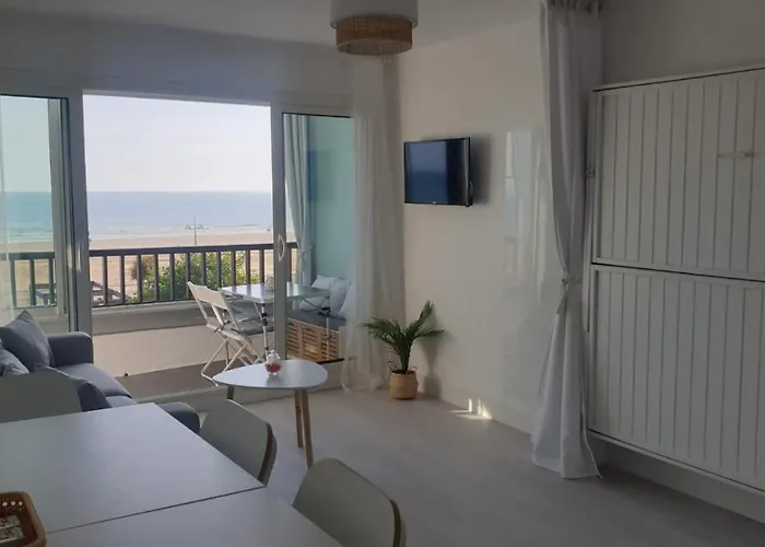 아파트 Le Front De Mer, Superbe Vue 생장드몽